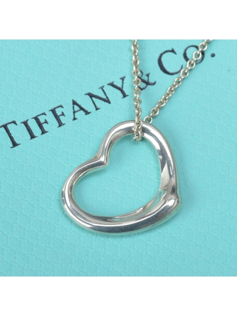 Tiffany & Co Open Heart 22 Necklace